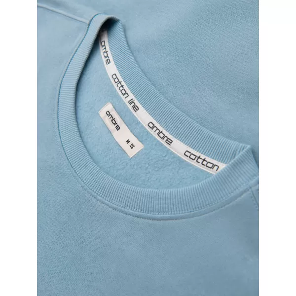  Muški sweatshirt OMBRE OM-SSBN-0271 PLAVA 