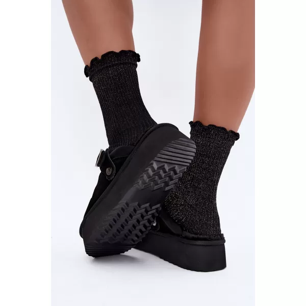  Ženski snjegovići BIG STAR SHOES UU274698 CRNA 