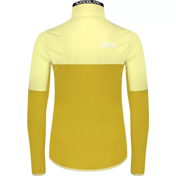  Ženska powerfleece majica NORDBLANC IDOL NBSFL8337 JANTAR 