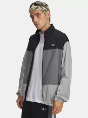 Muška jakna UNDER ARMOUR ICON WOVEN TRACK FZ 6009436-001 CRNA