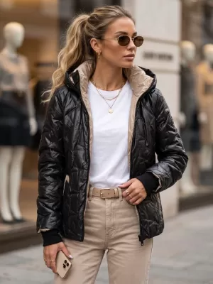 Ženska jakna DSTREET TY5803 CRNA