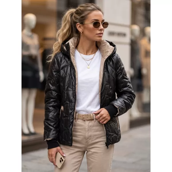  Ženska jakna DSTREET TY5803 CRNA 