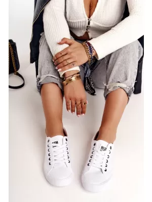 Ženske tenisice BIG STAR SHOES W274835 BIJELA