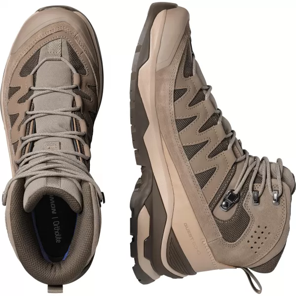  Muške cipele SALOMON QUEST ECHO GORE TEX L49146400 ORAH/DESERT TAN/CRNA MASLINA 