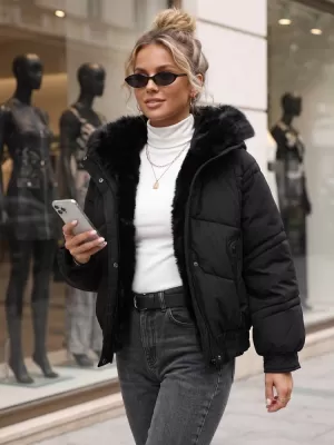 Ženska jakna DSTREET TY6007 CRNA
