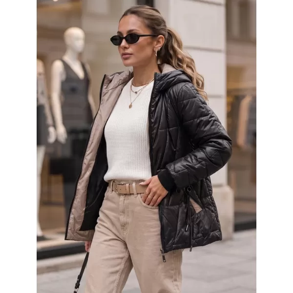  Ženska jakna DSTREET TY5786 CRNA 
