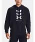 Muški sweatshirt UNDER ARMOUR RIVAL FLC MULTILOGO HD 1357094-001 CRNA