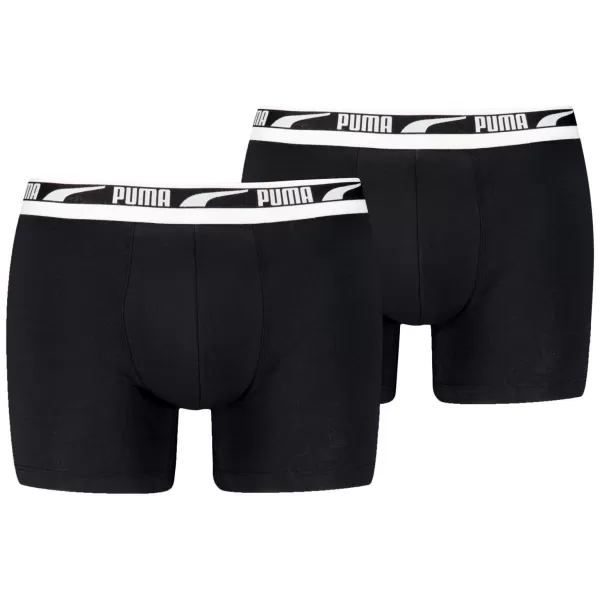  Muške bokserice PUMA MEN EVERYDAY MULTI LOGO BOXER 2P 93832501 CRNA 