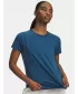 Ženska majica kratkih rukava UNDER ARMOUR RIVAL CORE SS 1383648-498 PLAVA
