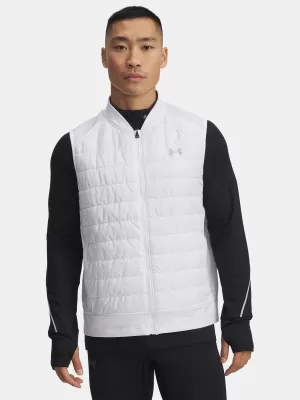 Muški prsluk UNDER ARMOUR LAUNCH INSULATED VEST 1380870-100 BIJELA