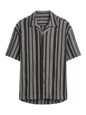 Muška košulja URBAN CLASSICS TB8216-00826 CRNO/BIJELO