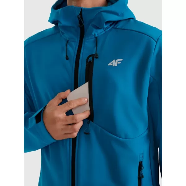  Muška softshell jakna 4F RAW25TSOFM506 PLAVA 