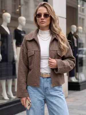 Ženska jakna DSTREET TY6060 BEŽ