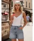 Ženske kratke hlače DSTREET SY0519 PLAVA