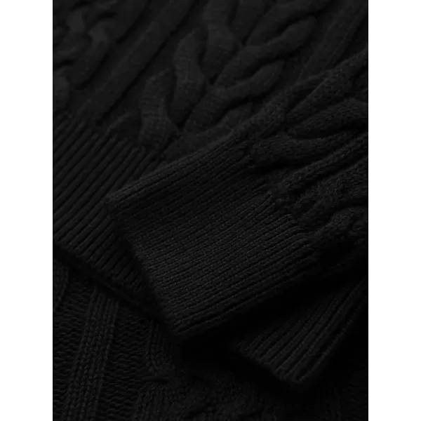  Muški pulover OMBRE OM-SWSW-0191 CRNA 