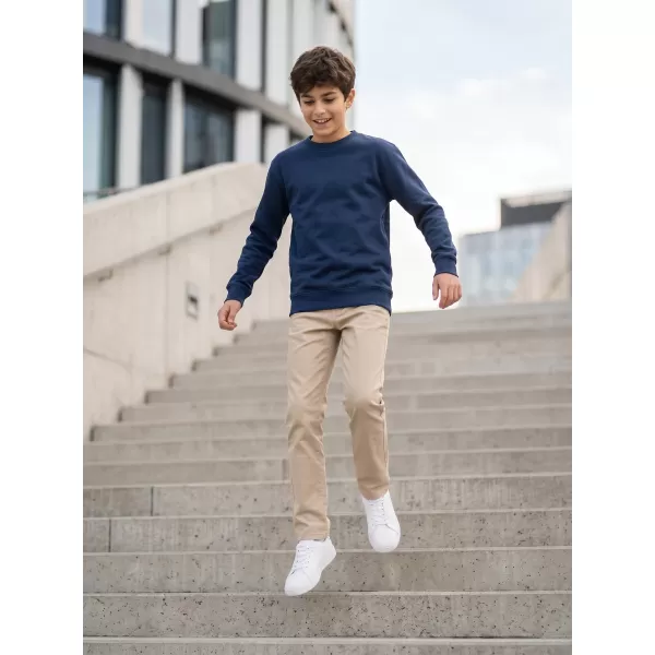  Dječji sweatshirt MALFINI CREW 427 PONOĆNO PLAVA 