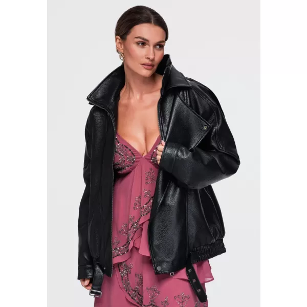 Ženska jakna OMBRE OW-JAFL-0138 CRNA 