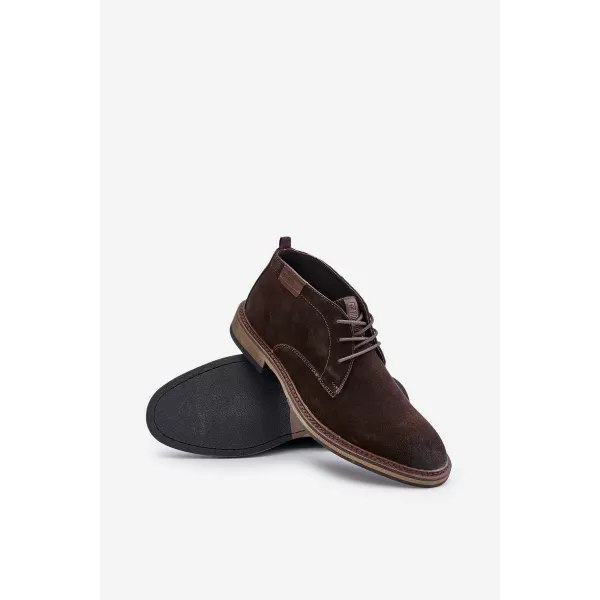  Muške cipele BIG STAR SHOES OO174145 SMEĐA/BEŽ 