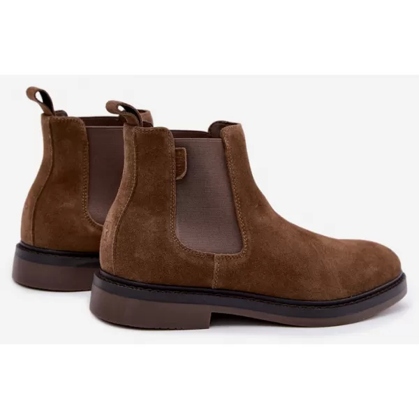  Muške cipele BIG STAR SHOES UU174277 SMEĐE/BEŽ SJENE 