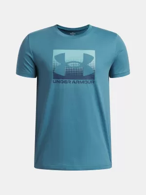 Majica za dječake UNDER ARMOUR UA B BOXED SPORTS UPDATE SS 1388672-466 PLAVA