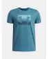 Majica za dječake UNDER ARMOUR UA B BOXED SPORTS UPDATE SS 1388672-466 PLAVA