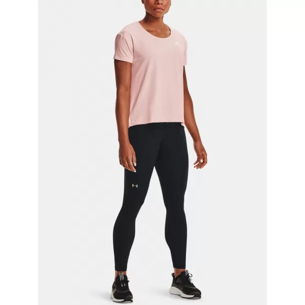  Ženska majica kratkih rukava UNDER ARMOUR UA RUSH ENERGY CORE SS 1365683-685 RUŽIČASTA 