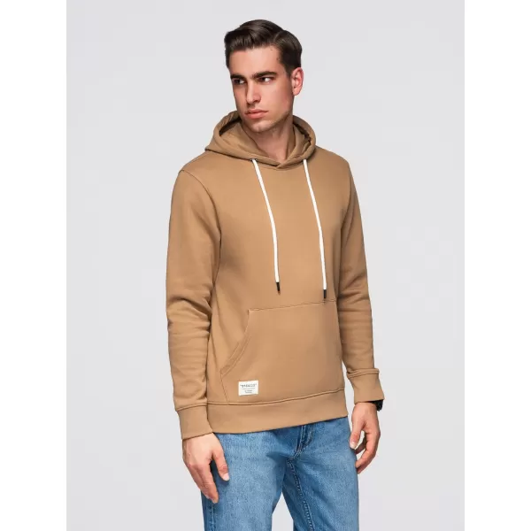  Muški sweatshirt OMBRE OM-SSBN-0270 SMEĐA 
