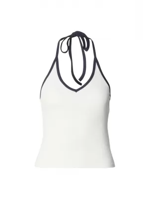 Ženski top URBAN CLASSICS TB8352-00555 PRLJAVO BIJELO