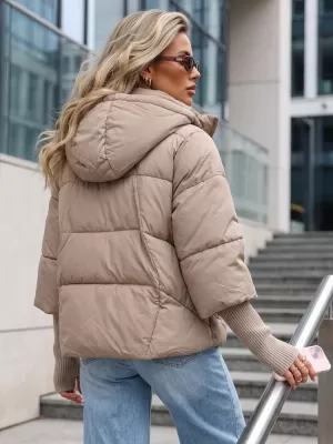 Ženska jakna DSTREET TY5827 BEŽ