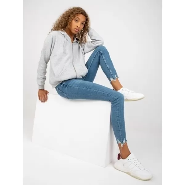  Ženski sweatshirt BASIC FEEL GOOD B-002.68 SIVA 