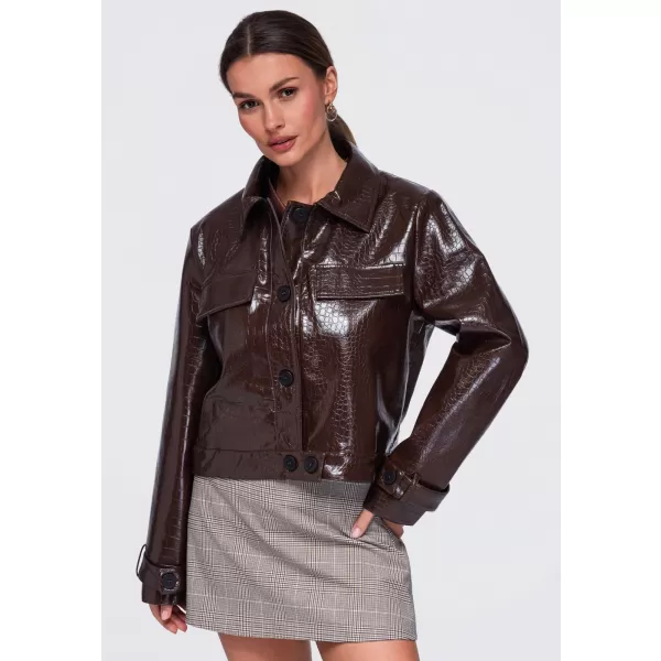 Ženska jakna OMBRE OW-JAFL-0145 SMEĐA 