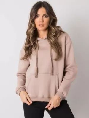 Ženski sweatshirt BASIC FEEL GOOD RV-BL-7306.41 TAMNO BEŽ