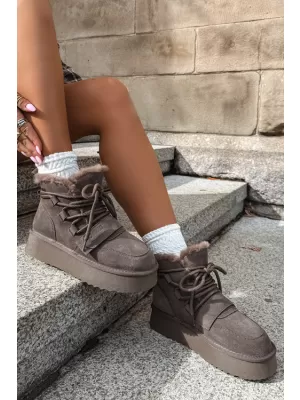 Ženske cipele BIG STAR SHOES UU274315 SMEĐE/BEŽ SJENE