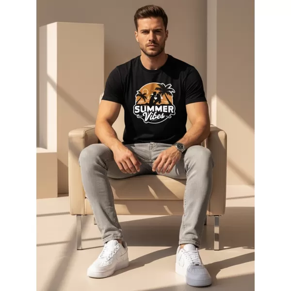  Muška majica kratkih rukava DSTREET NX044R CRNA 