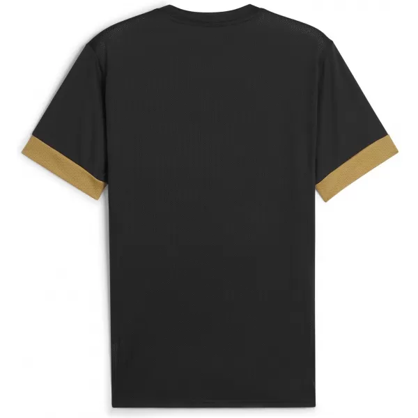  Muška sportska majica PUMA TEAMGOAL MATCHDAY JERSEY 70574728 PUMA CRNA/PUMA ZLATNA/MAT ZLATNA 