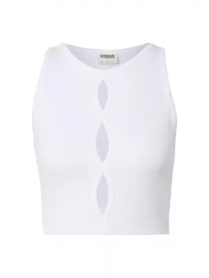 Ženska majica bez rukava URBAN CLASSICS TB8173S-00220 BIJELA