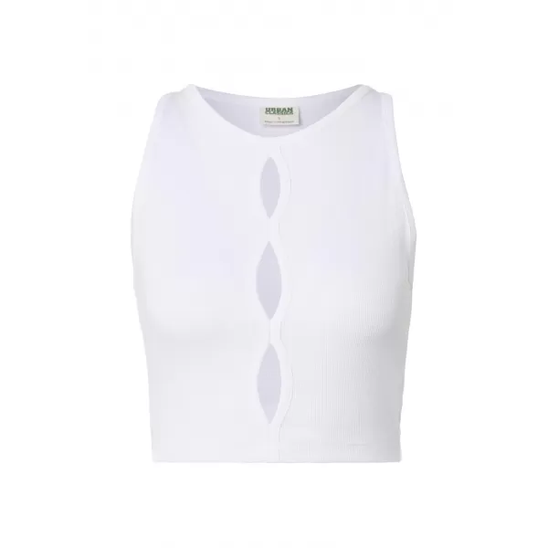  Ženska majica bez rukava URBAN CLASSICS TB8173S-00220 BIJELA 