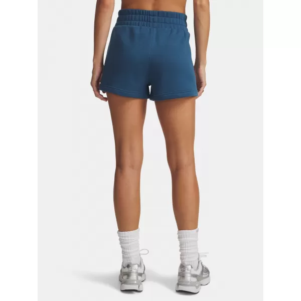  Ženske kratke hlače UNDER ARMOUR ICON FLC NOV SHORT 6010982-498 PLAVA 