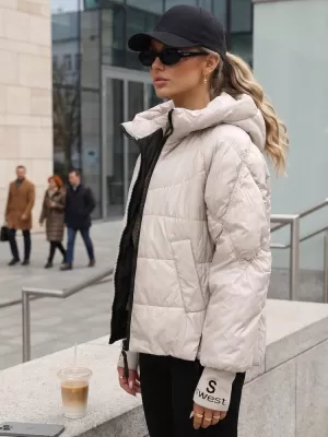 Ženska jakna DSTREET TY5761 BEŽ