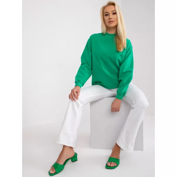  Ženski sweatshirt BASIC FEEL GOOD RV-BL-5185.73P ZELENA 