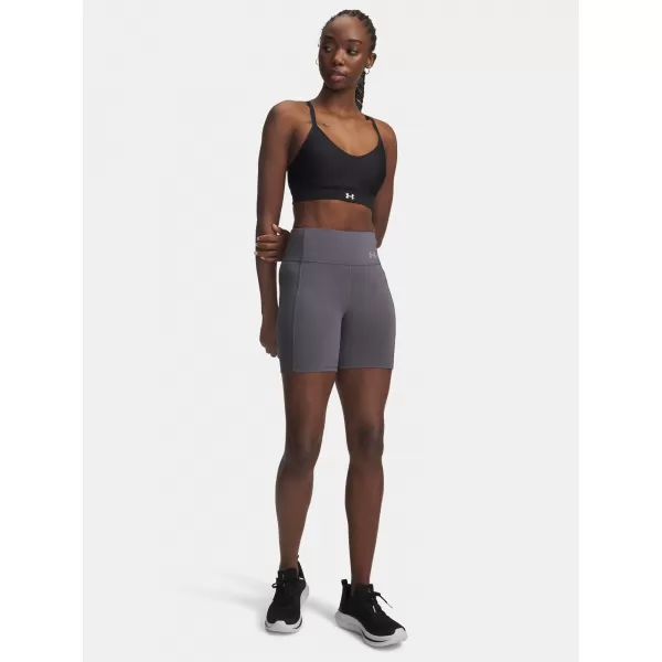  Ženske kratke hlače UNDER ARMOUR UA VELOCITI 6IN FITTED SHORT 6009498-025 SIVA 