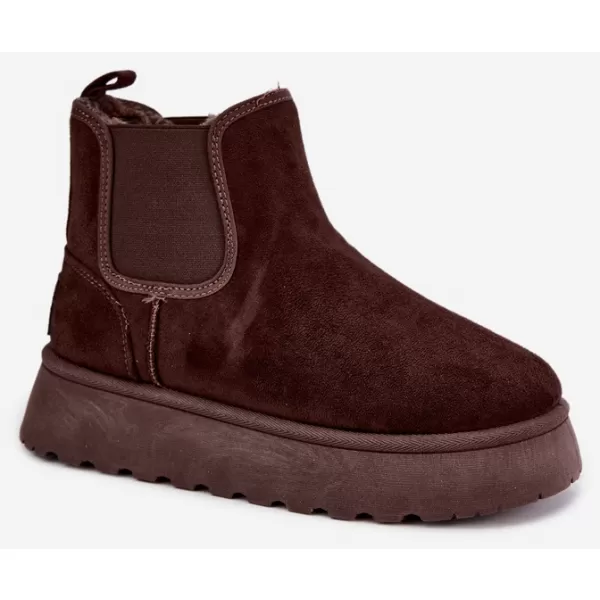  Ženske cipele BIG STAR SHOES UU274174 SMEĐE/BEŽ SJENE 