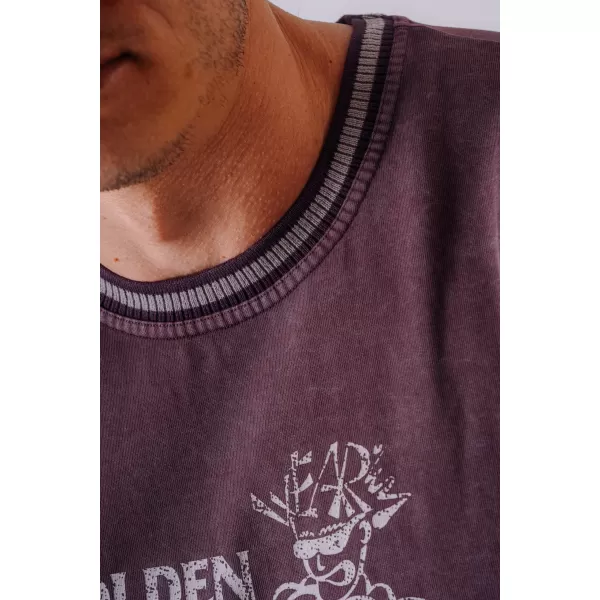  Muške majice NEBBIA OLYMPIA HEAVYWEIGHT COTTON 941 KLARET 