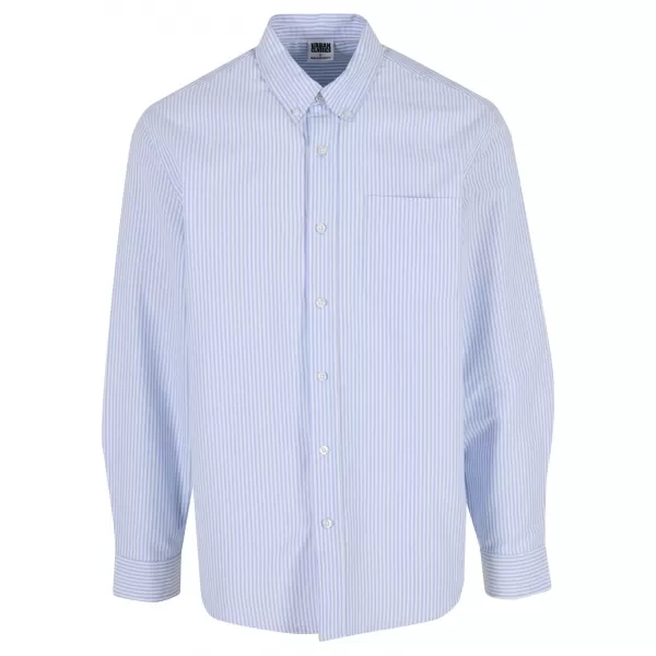  Muška košulja URBAN CLASSICS TB8093 SVIJETLI HORIZONT PLAVO/BIJELO 