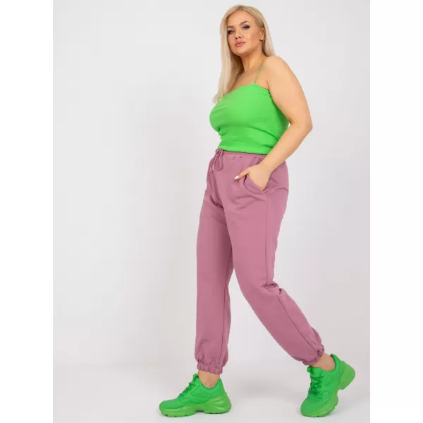  Ženske trenirke BASIC FEEL GOOD RV-DR-6331.86 TAMNORUŽIČASTA 