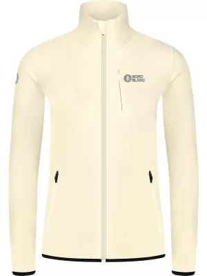 Ženska lagana majica od flisa NORDBLANC MAPLE NBSFL8374 BEŽ