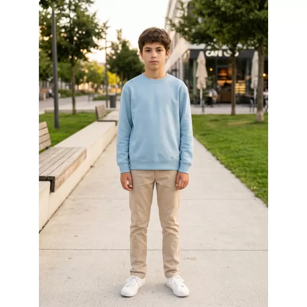  Dječji sweatshirt MALFINI CREW 427 NEBESKO PLAVO 