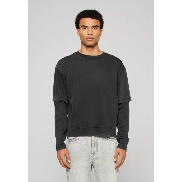 Muška majica kratkih rukava URBAN CLASSICS TB8410-00007 CRNA 