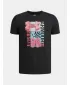 Majica za dječake UNDER ARMOUR B LOGO WM COLLAGE SS 6009271-001 CRNA