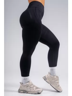 Dodatne push-up tajice visokog struka NEBBIA PRIMAL 850 CRNA